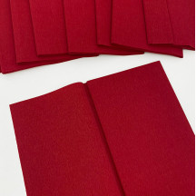 Double Sided Crepe Paper ~ Gloria Doublette from Germany ~ Wine